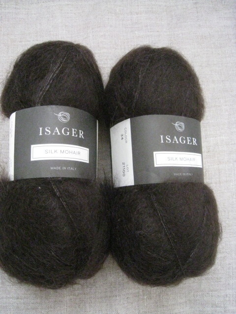 2024年購入品☆イサガー毛纟☆I(lǐng)SAGER☆SILKMOHAIR 34番☆2個セット☆