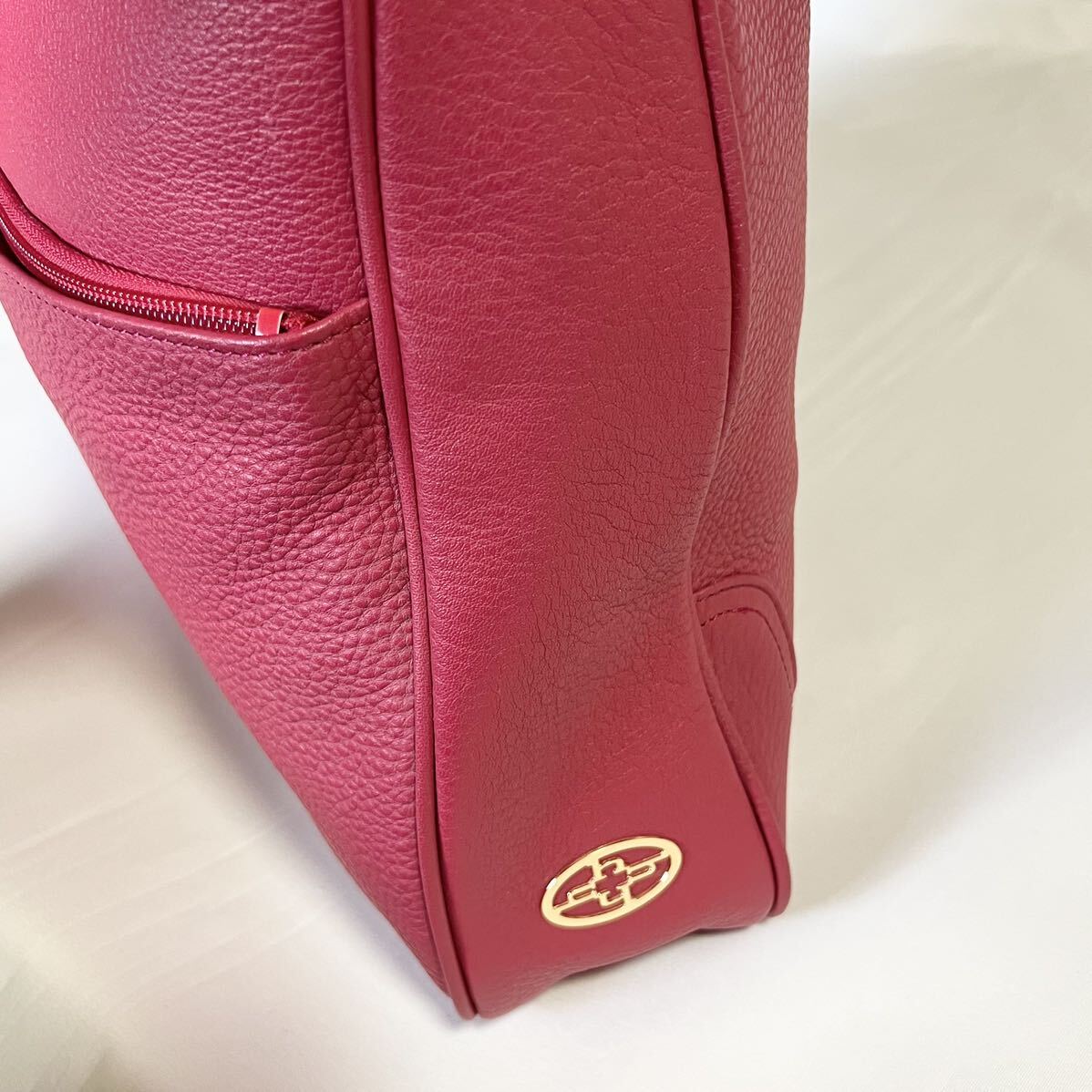 HAMANO ハマノ　濱野皮革工蕓　レザー　トートバッグ　金ロゴ　フィオーレ　マノン　本革　オフィス　通勤　通學(xué)　送料無料