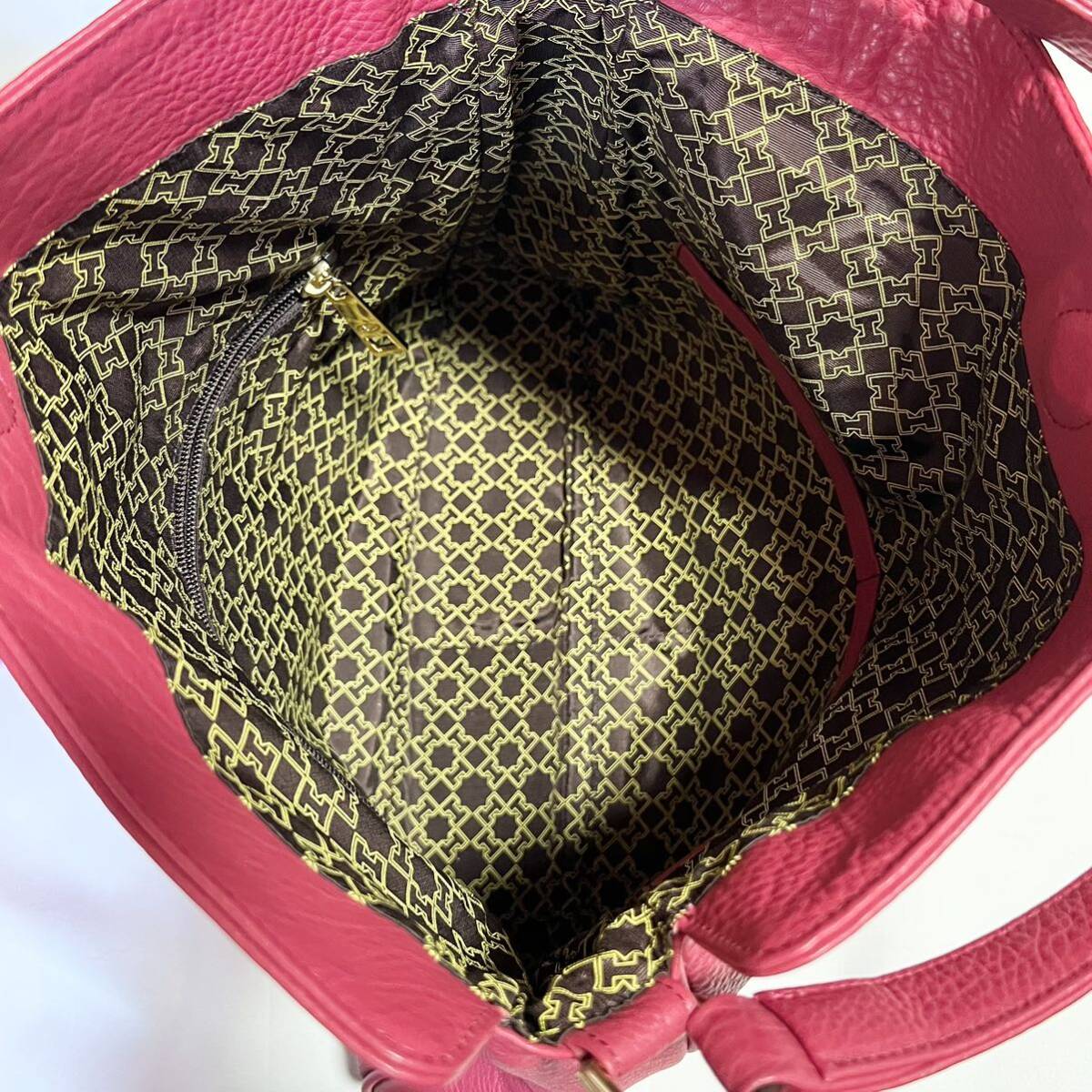 HAMANO ハマノ　濱野皮革工蕓　レザー　トートバッグ　金ロゴ　フィオーレ　マノン　本革　オフィス　通勤　通學(xué)　送料無料