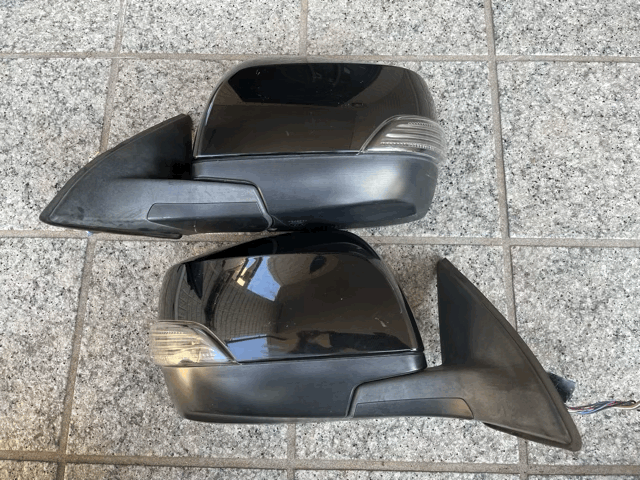★☆後期 スバル レガシィ 2.0GT DIT アイサイト BRG/BR9/BRF/BRM用純正ドアミラー 左右2/2 J20/D4S 動作確認済み☆★