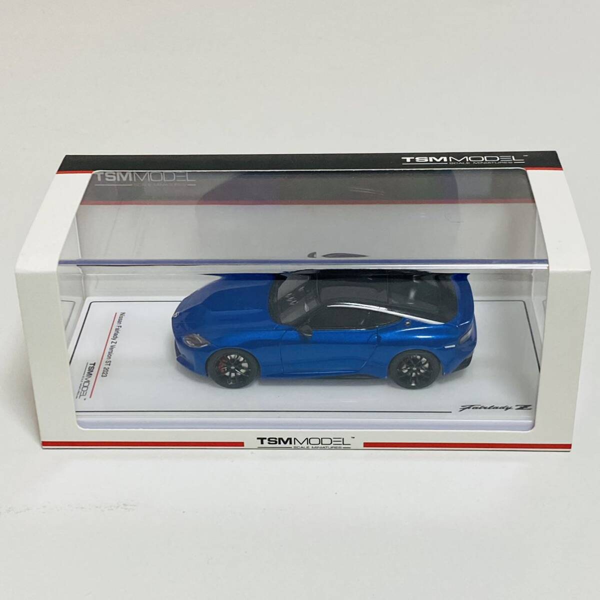 【中古品】SUNRICH サンリッチジャパン 1/43 TSMMODEL Nissan Fairlady Z Version ST 2023 Seiran Blue RHD フェアレディZ セイランブルー