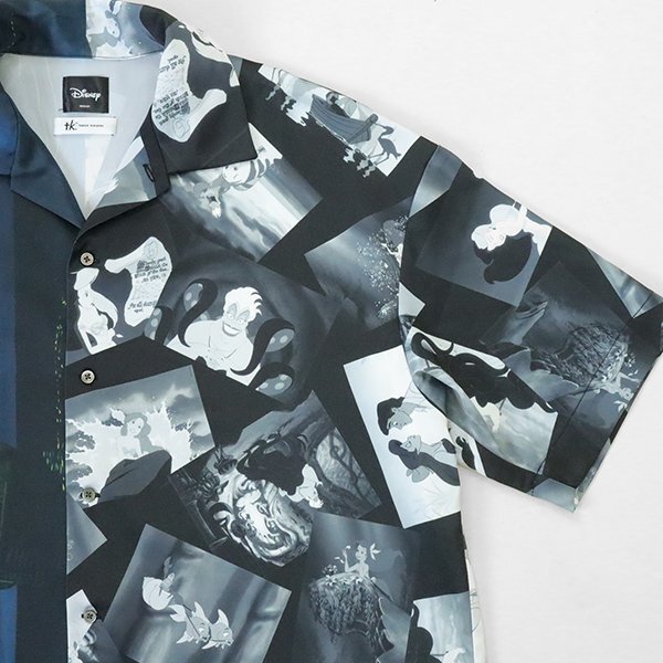 美品☆ tk.TAKEO KIKUCHI ◇ ディズニー 総柄 コラージュシャツ 美品☆ tk.TAKEO KIKUCHI ◇ ディズニー 総柄 コラージュシャツ