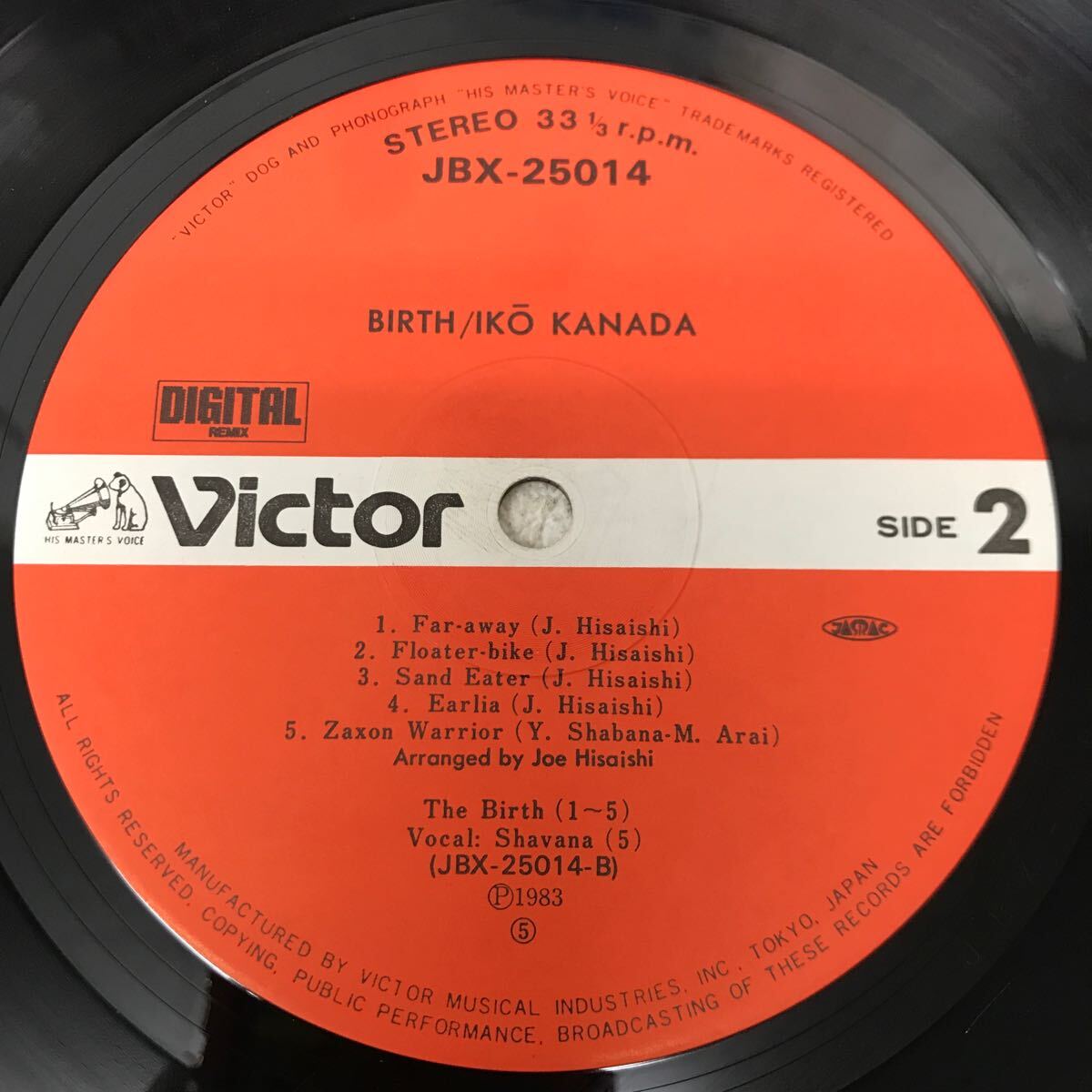 LPレコード 4セット I0828B3 バース BIRTH 金田伊功 LP レコード 帯付き JBX-25014