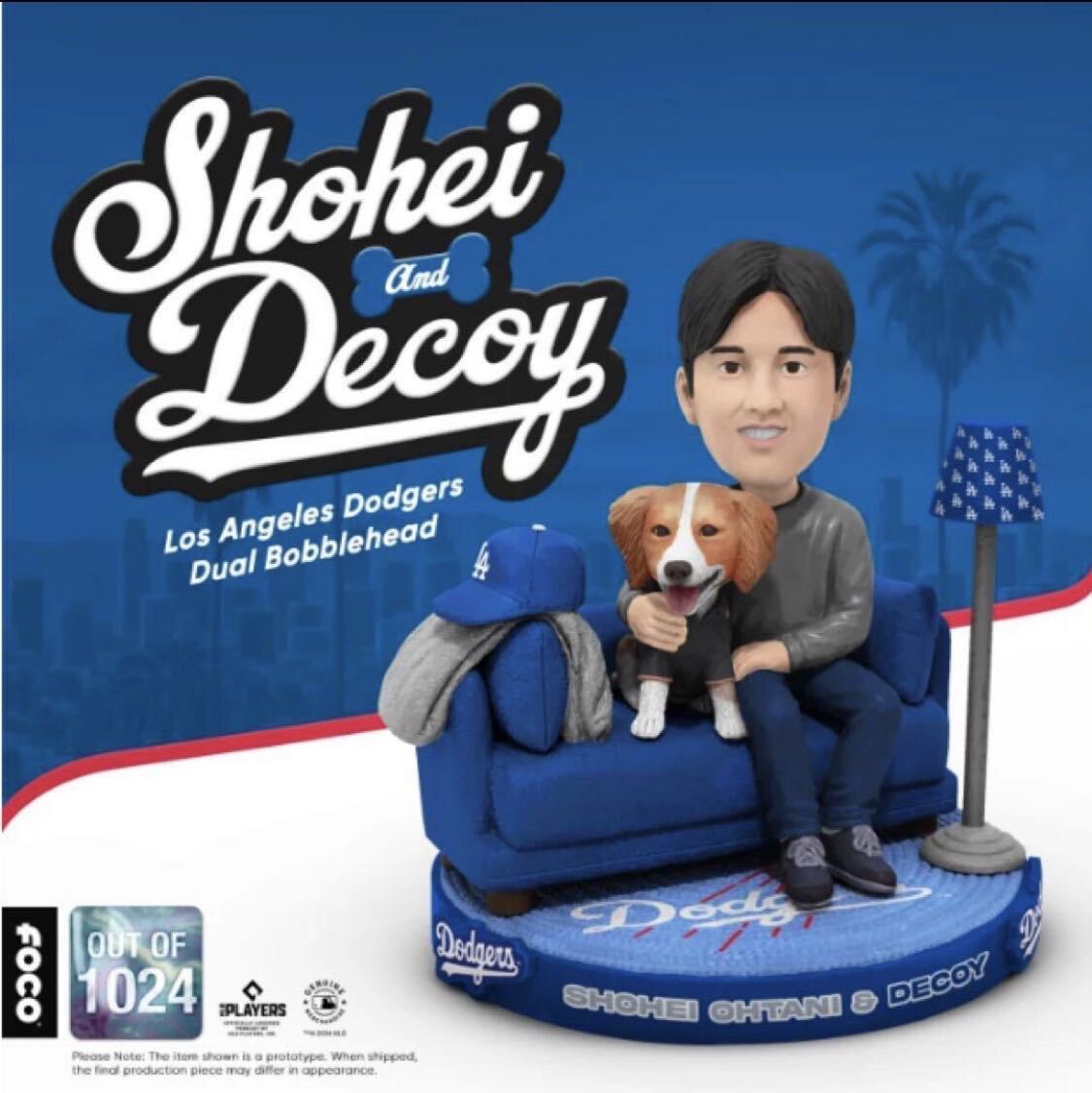 大谷翔平 +デコピン】 ボブルヘッド 1024個限定 新品|Yahoo 大谷翔平 +デコピン】 ボブルヘッド 1024個限定 新品|Yahoo
