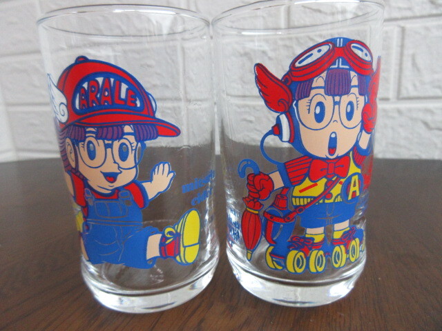 Dr.スランプアラレちゃん /鳥山明】非売品/グラス 2コ入/ 三ツ矢 Dr.スランプアラレちゃん /鳥山明】非売品/グラス 2コ入/ 三ツ矢