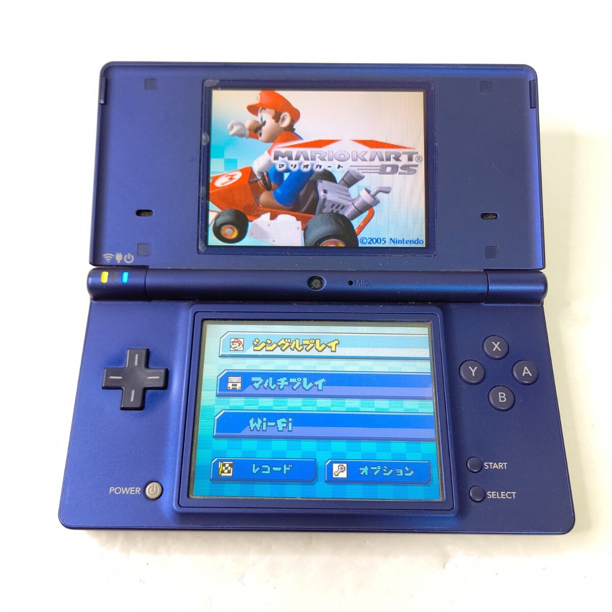 Nintendo ニンテンドーDSi メタリックブルー 画面極美品 任天堂 Nintendo ニンテンドーDSi メタリックブルー 画面極美品 任天堂
