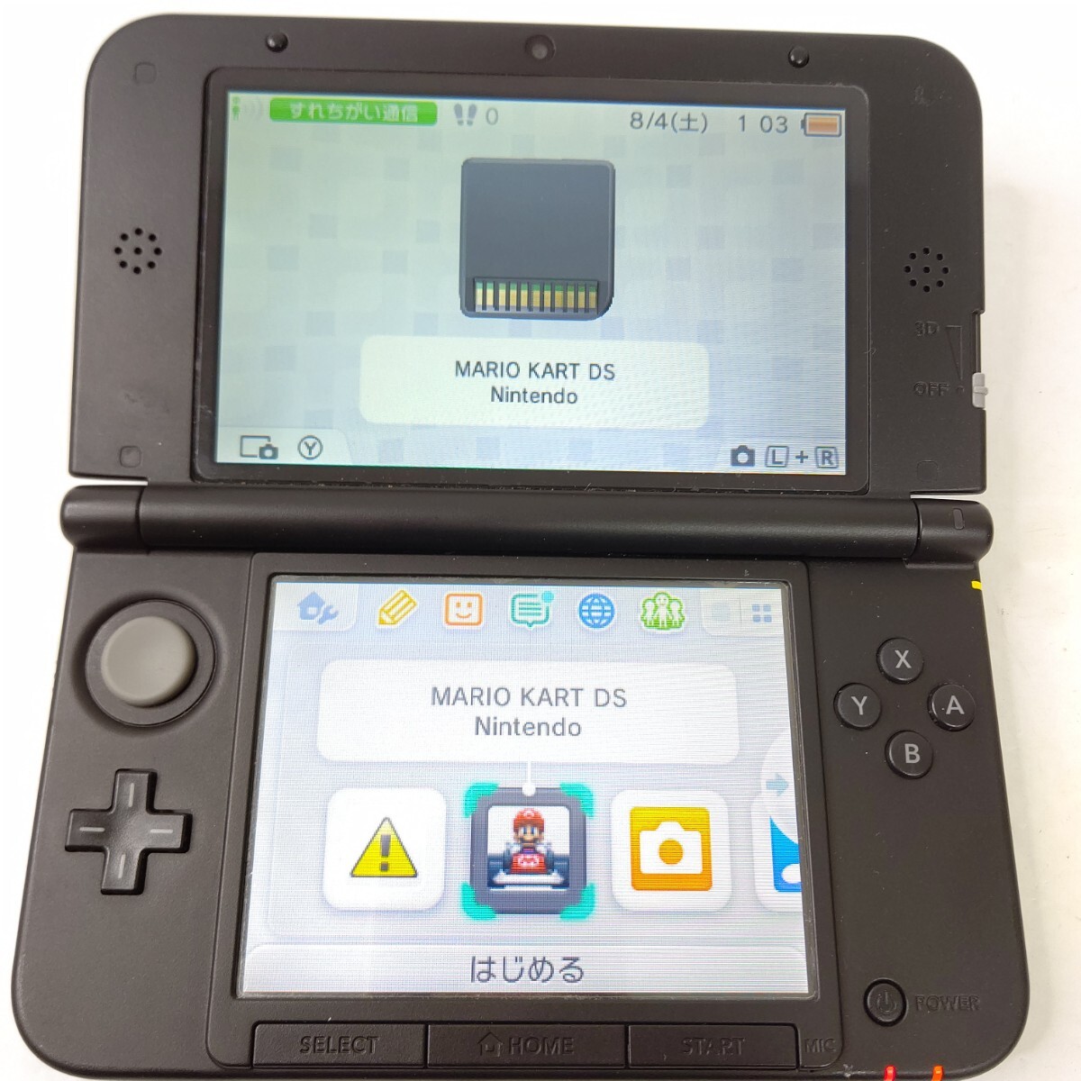 Nintendo ニンテンドー3DSLL ブルーブラック 画面極美品 任天堂 Nintendo ニンテンドー3DSLL ブルーブラック 画面極美品 任天堂