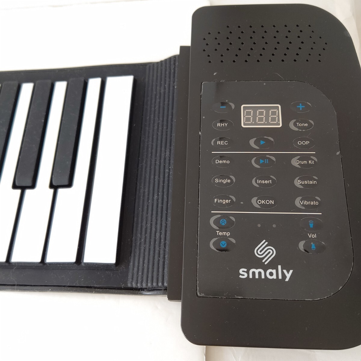 スマリー ロールアップピアノ 61鍵盤 美品 音色127種 リズム127 スマリー ロールアップピアノ 61鍵盤 美品 音色127種 リズム127