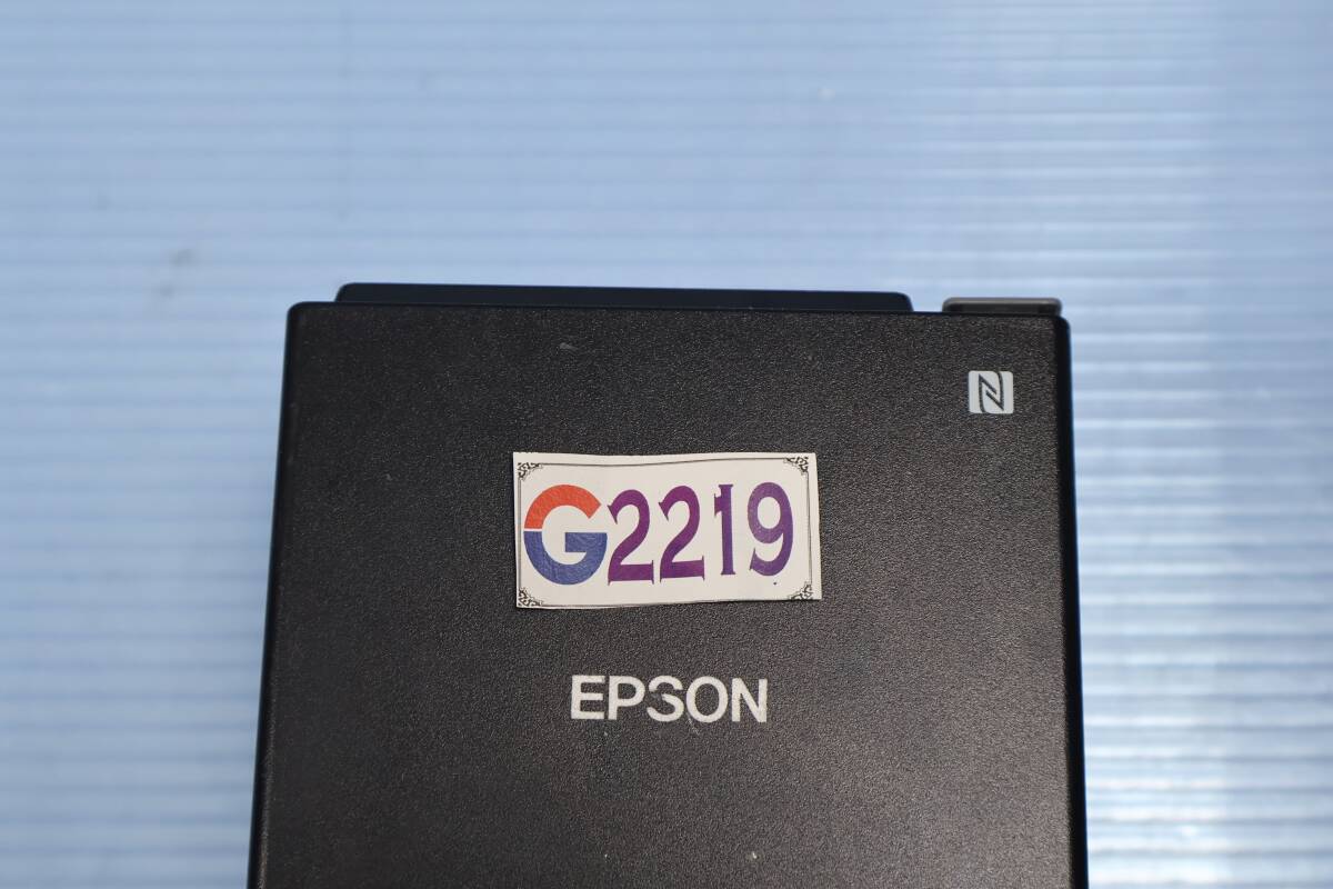 G2219 Y[5 pcs. set ]EPSON TM-m30 612 MODEL M335B black re seat printer AC adaptor attaching [ operation verification settled ]