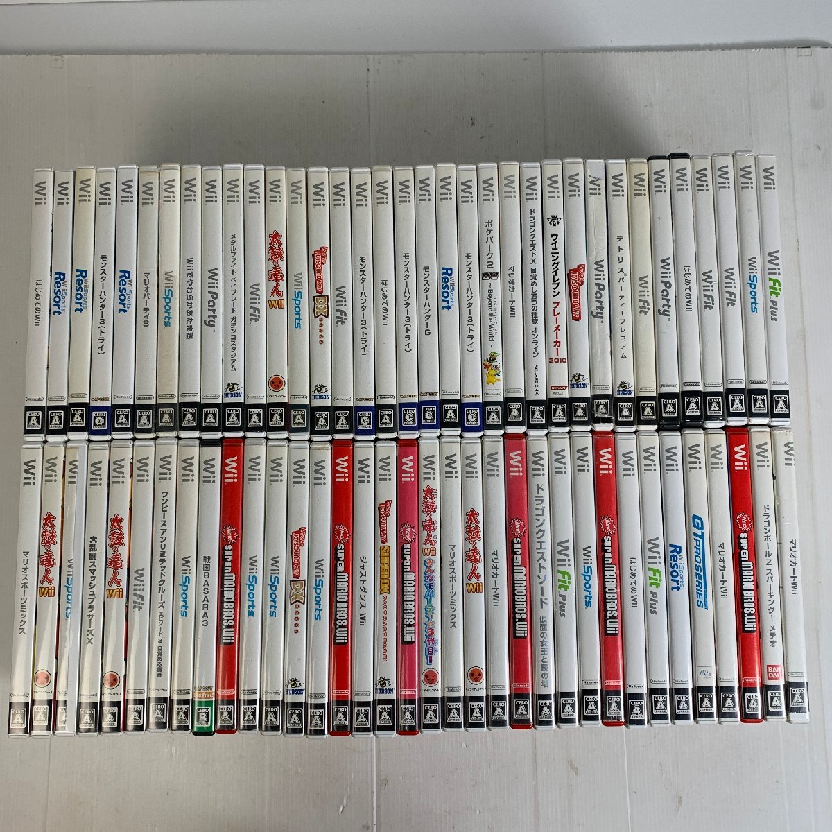 Y5B109 Wii ソフト 70本セット/ 1スタ 全画像あり まとめ