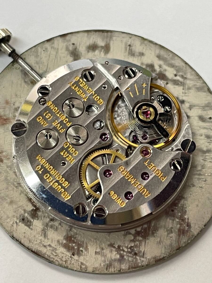 AUDEMARSPIGUETオーデマピゲ手巻きムーブメント*風防付文字盤 AUDEMARSPIGUETオーデマピゲ手巻きムーブメント*風防付文字盤
