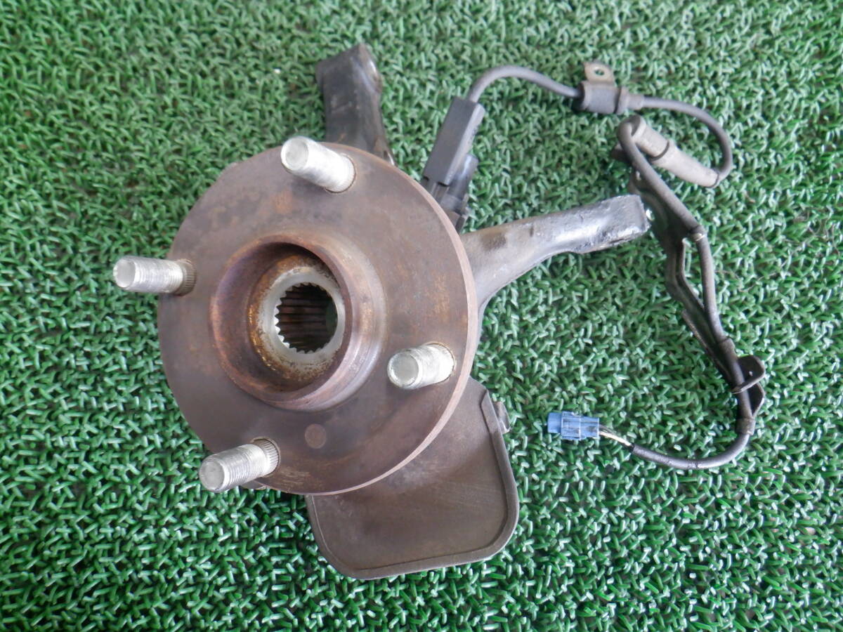 モコ（ＭＧ２２Ｓ）左フロントナックル　ＡＢＳあり　４００１５－４Ａ００Ａ　６６４９２キロ