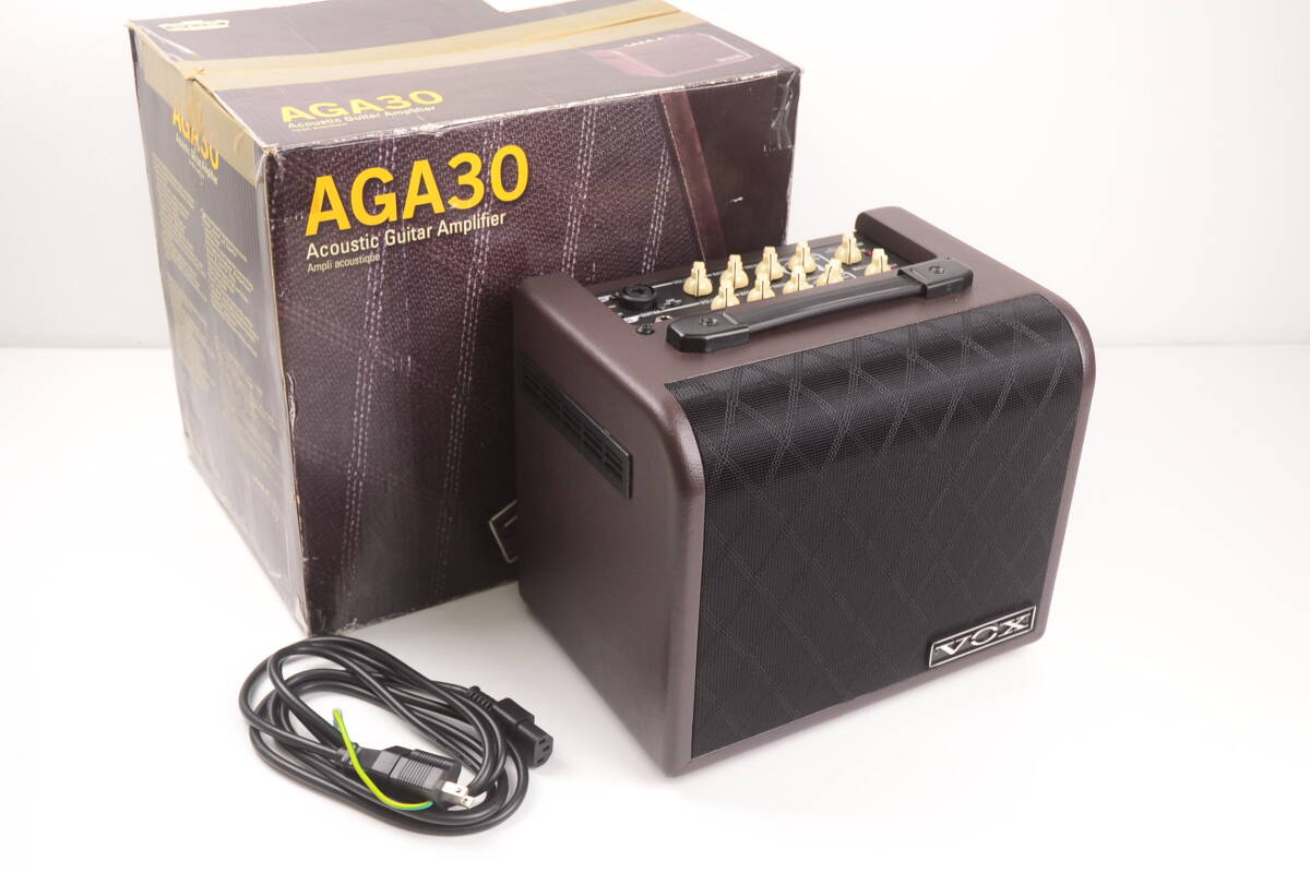 VOX Acoustic Guitar Amplifier AGA30 完動品 室内一カ所で使用のため新品同様です