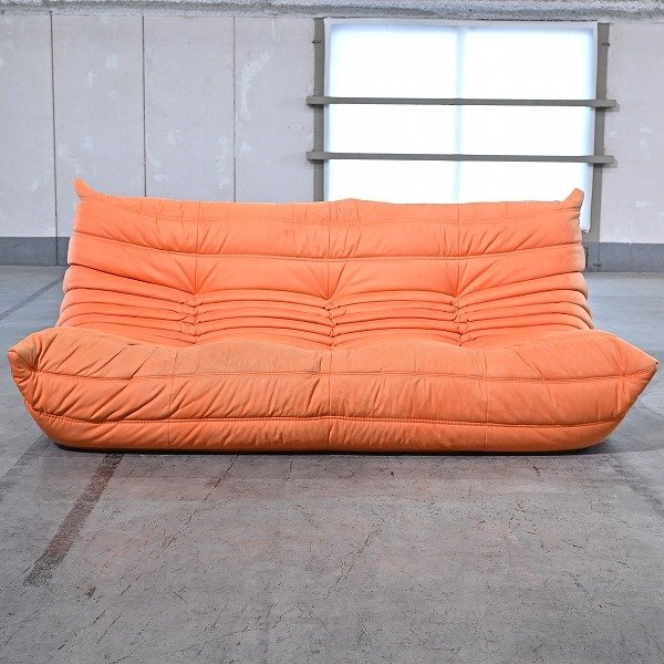 ligne roset 54万 「TOGO/トーゴ」 トリプルソファ 3人掛け 3P リビング カウチ ミッシェル・デュカロワ フランス リーンロゼ