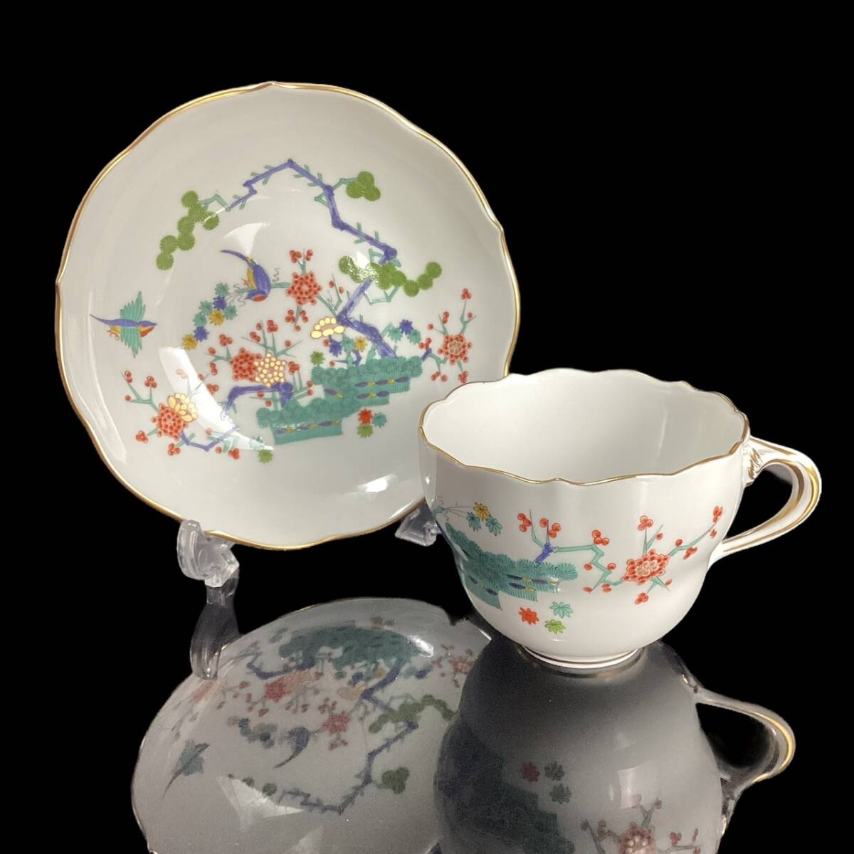 定価22万】 マイセン カップ&ソーサー 松竹梅 柿右衛門文様 Meissen シノワズリ - ブランド別 定価22万】 マイセン カップ&ソーサー 松竹梅 柿右衛門文様 Meissen シノワズリ - ブランド別
