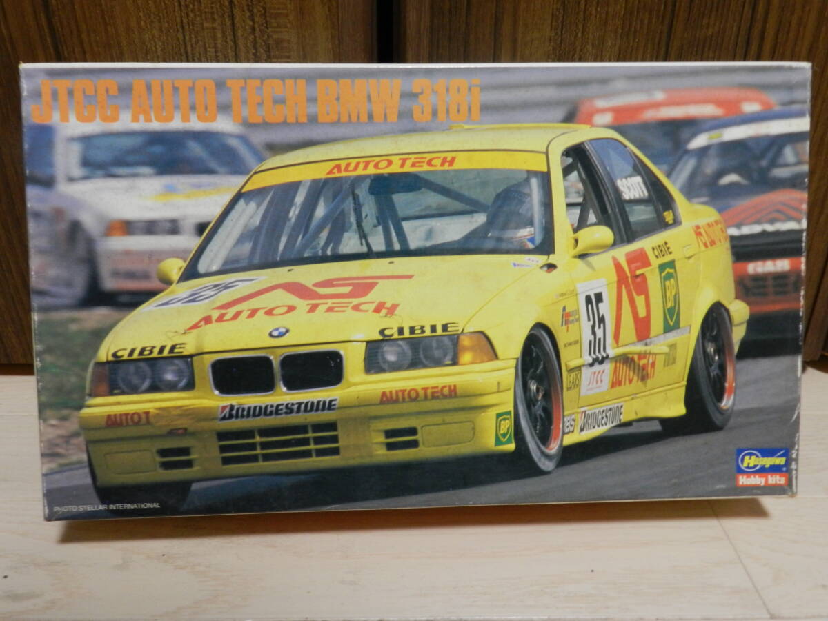 １／２４　　JICC AUTO TECH BMW318ⅰ　＜ハセガワ＞