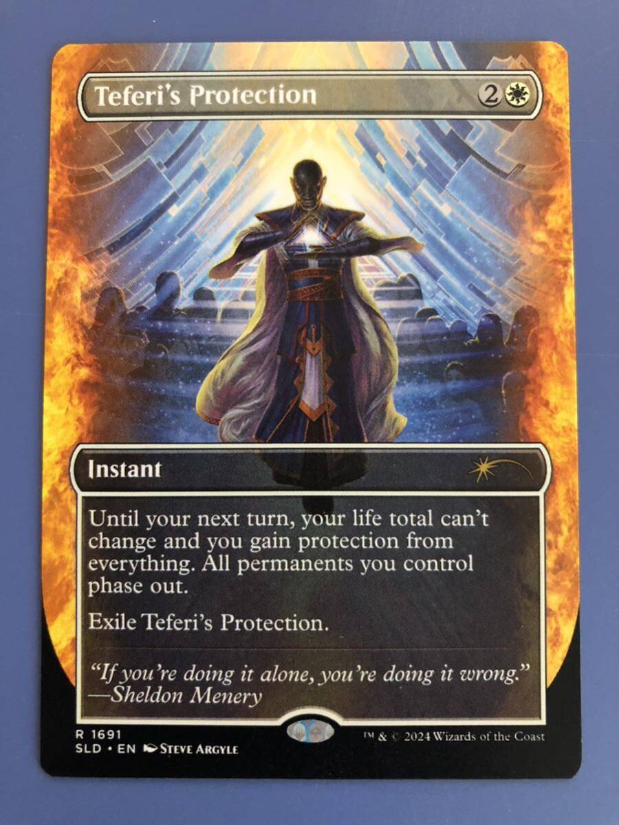 【AG-MTG】 (1691)《テフェリーの防御/Teferi's Protection》[SLD] 白　英語版　1枚