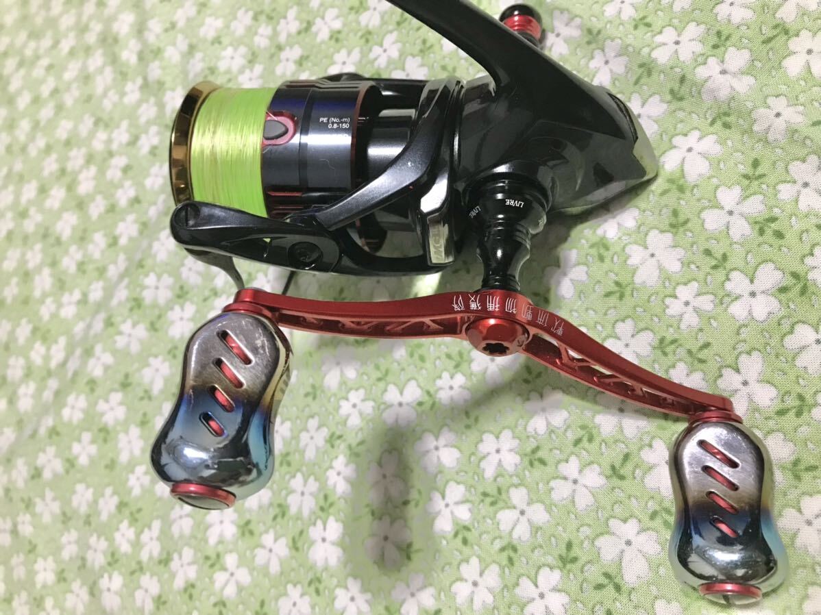 美品 カスタム 19 ヴァンキッシュ C3000SDH リブレハンドル+ 美品 カスタム 19 ヴァンキッシュ C3000SDH リブレハンドル+