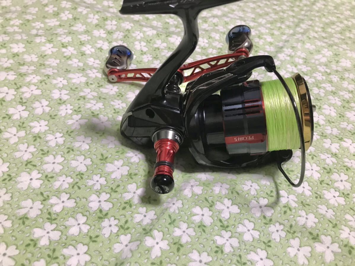 美品 カスタム 19 ヴァンキッシュ C3000SDH リブレハンドル+ 美品 カスタム 19 ヴァンキッシュ C3000SDH リブレハンドル+