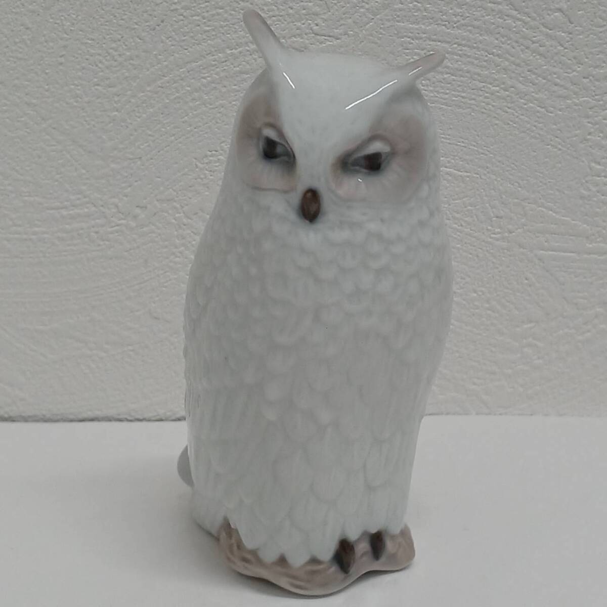 ROYAL COPENHAGEN ロイヤルコペンハーゲン フクロウ フィギュリン 高さ約10.5cm梟 陶器 人形 置物　