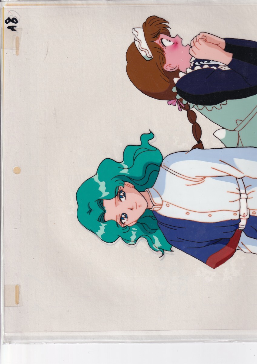 10159 セーラームーン セル画 原画 2枚 作画記録付 未開封 天王 10159 セーラームーン セル画 原画 2枚 作画記録付 未開封 天王
