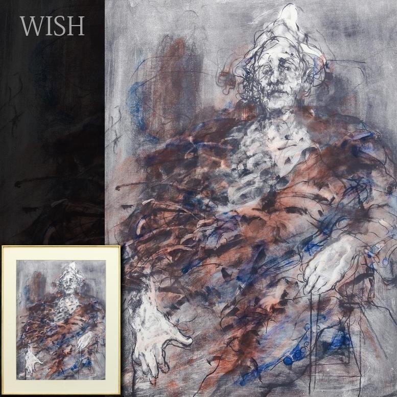 真作 WISH ワイズバッシュ Claude Weisbuch Le Clown リトグラフ 真作 WISH ワイズバッシュ Claude Weisbuch Le Clown リトグラフ