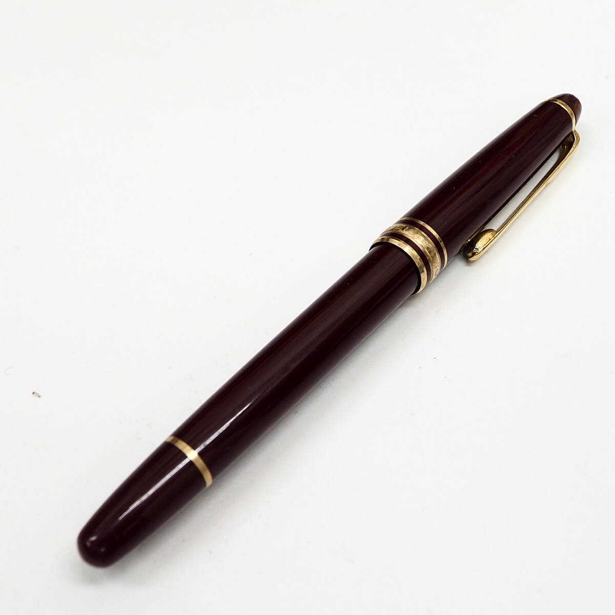 47563-180　万年筆 モンブラン マイスターシュテュック 4810 14K 585 ボルドー MONTBLANC MEISTERSTUCK細いタイプ　送料180円～