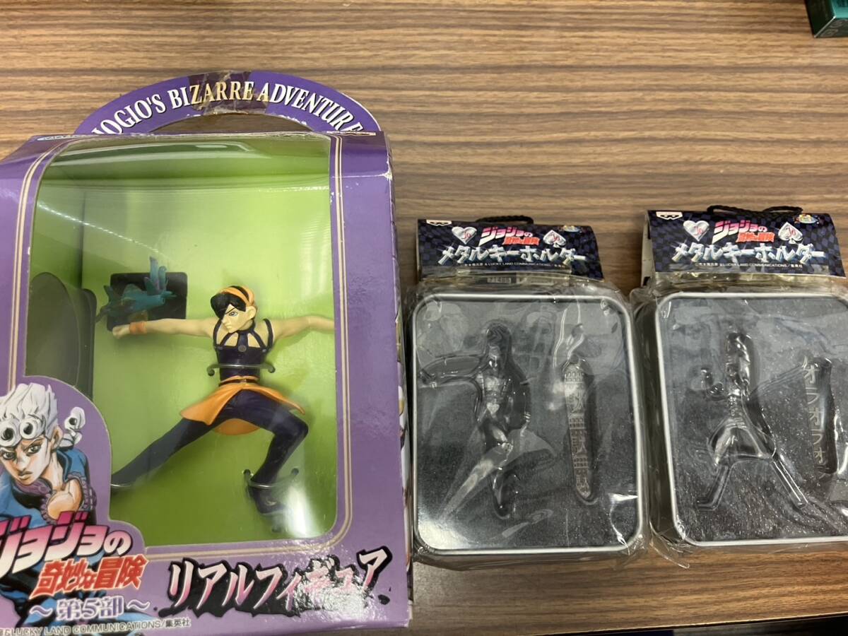 まとめ売り 8-151 ジョジョの奇妙な冒険 リアルフィギア メタルキーホルダー