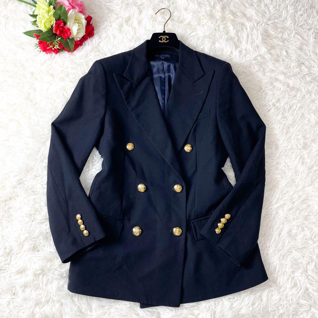 大きいサイズ/トレンド RALPH LAUREN ラルフローレン 紺ブレ 大きいサイズ/トレンド RALPH LAUREN ラルフローレン 紺ブレ