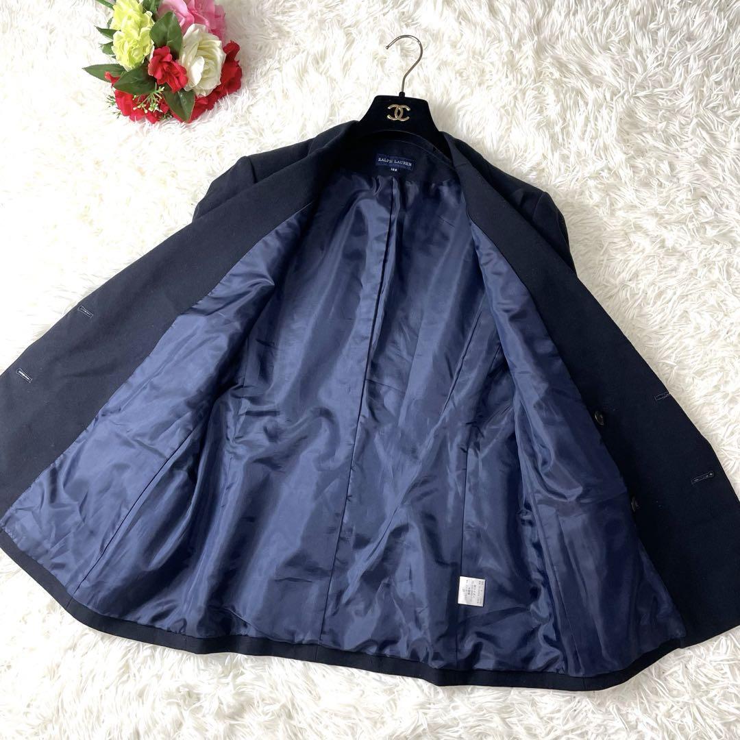大きいサイズ/トレンド RALPH LAUREN ラルフローレン 紺ブレ 大きいサイズ/トレンド RALPH LAUREN ラルフローレン 紺ブレ