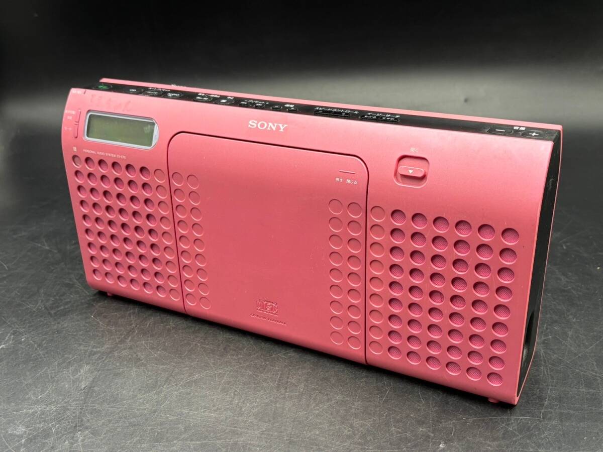 SONY/ソニー パーソナルオーディオシステム 薄型ラジオ 2010年製 SONY/ソニー パーソナルオーディオシステム 薄型ラジオ 2010年製