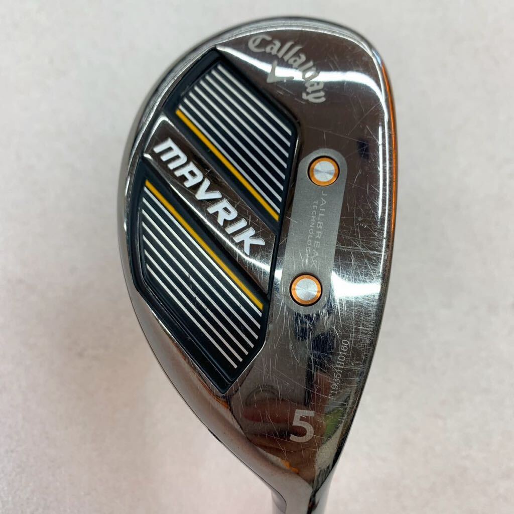 即決■UT / キャロウェイ　MAVRIK　ツアーAD DI-85 HYBRID　U5 23度　フレックスX　右　カバー無