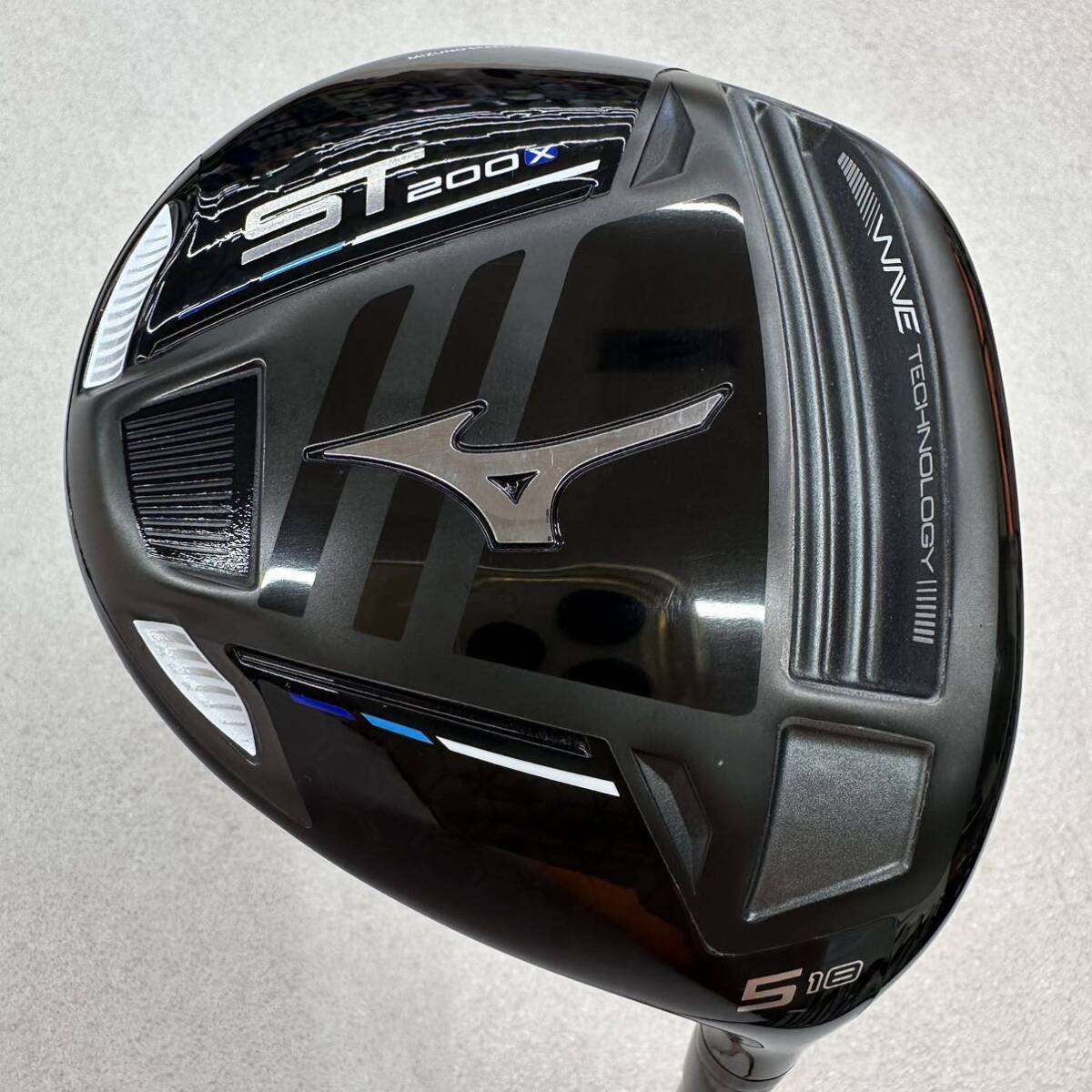 即決■FW / ミズノ　ST200X　ディアマナ ZF60　5W 18度　フレックスS　右　カバー有