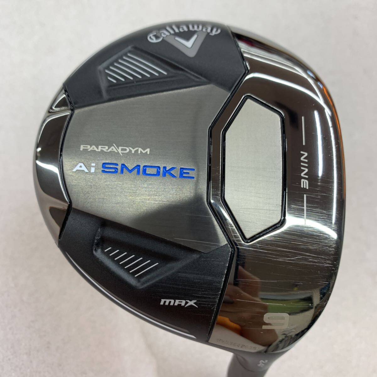 即決■FW / キャロウェイ　PARADYM Ai SMOKE MAX　TENSEI 50 for Callaway　9W 24度　フレックスR　右　カバー有