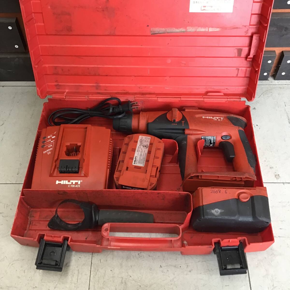 【現状品】ヒルティ/HILTI コードレスハンマドリル TE2-A ■送料無料・代引き・店頭受取対応■