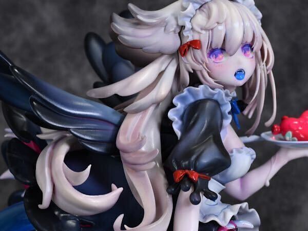 Pink Kitty様原型『くり〜ちゃ〜めいどちゃん』ガレージキット 塗装済み完成品 正規品