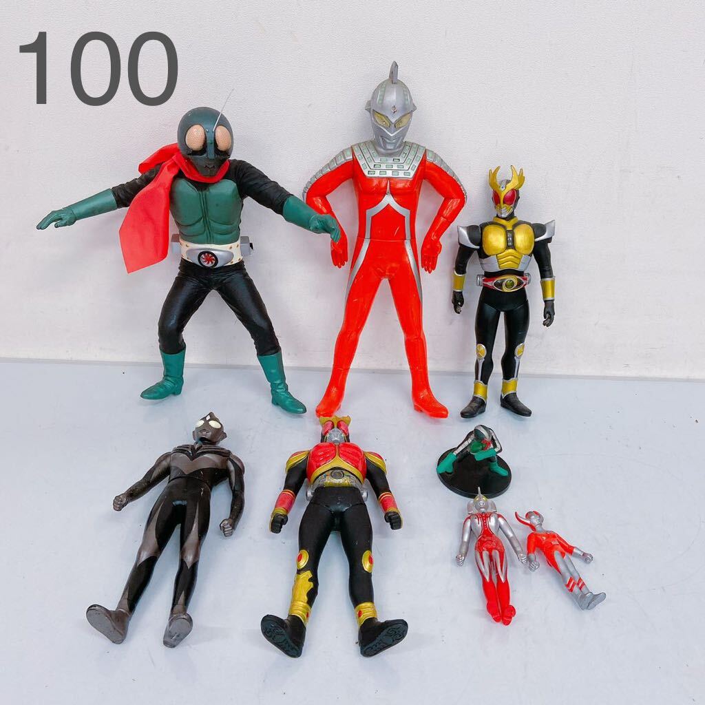 8D043 仮面ライダー ウルトラマン フィギュア まとめ ソフビ 8D043 仮面ライダー ウルトラマン フィギュア まとめ ソフビ
