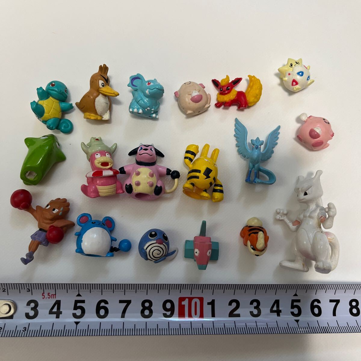 貴重　レア　ポケモン　初期　任天堂　刻印有り　ミニフィギュア フィギュア　18点セット