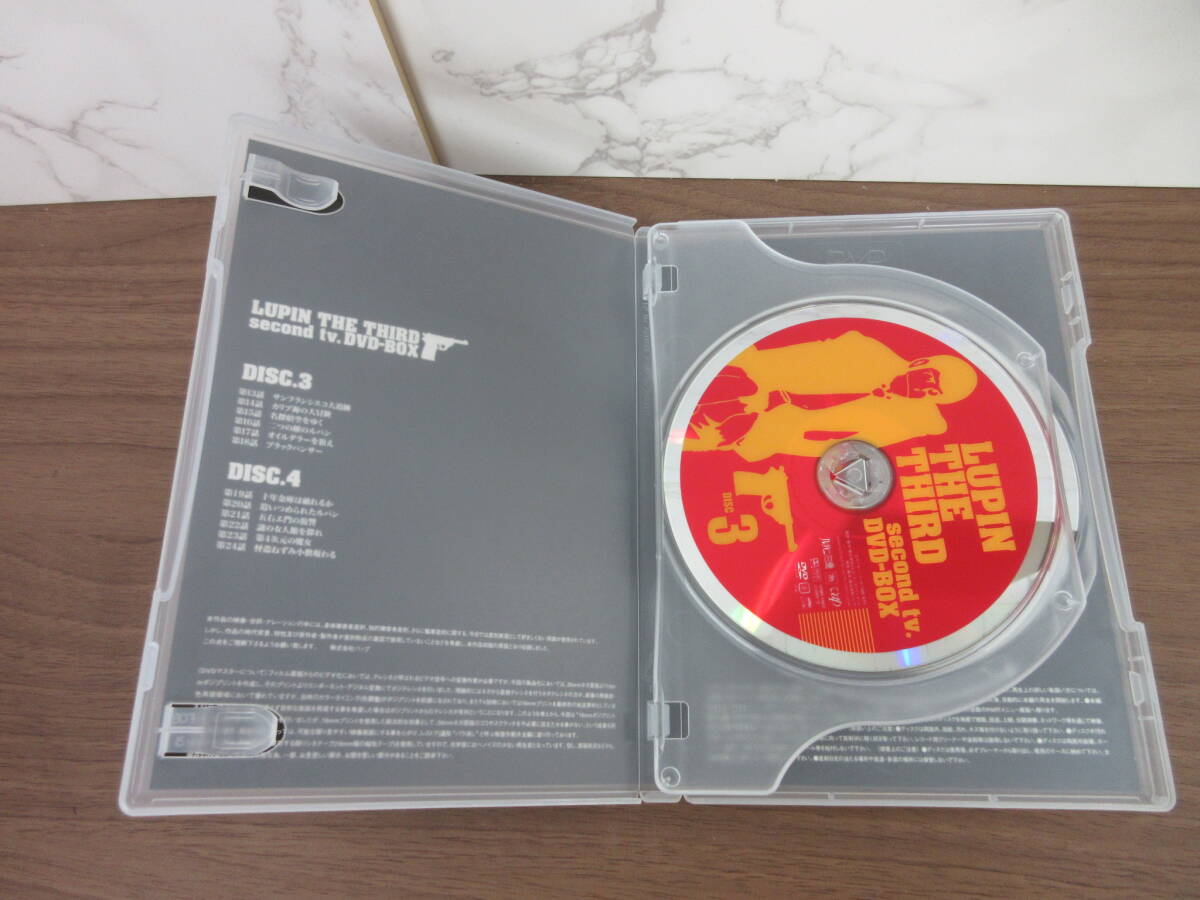 5F3-4[ルパン三世 LUPIN THE THIRD second tv.DVD-BOX 不揃い] 動作未確認 DISC.1-2欠品 モンキーパンチ uap VPBY-11912_画像5