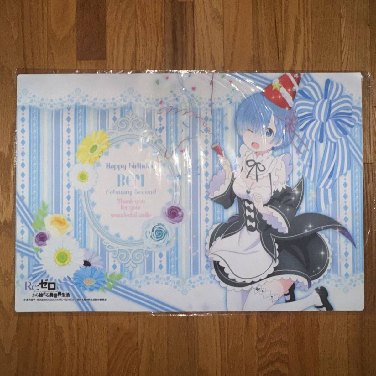 Re ゼロから始める異世界生活 ラバーマット レム アニメイラスト Re ゼロから始める異世界生活 ラバーマット レム アニメイラスト