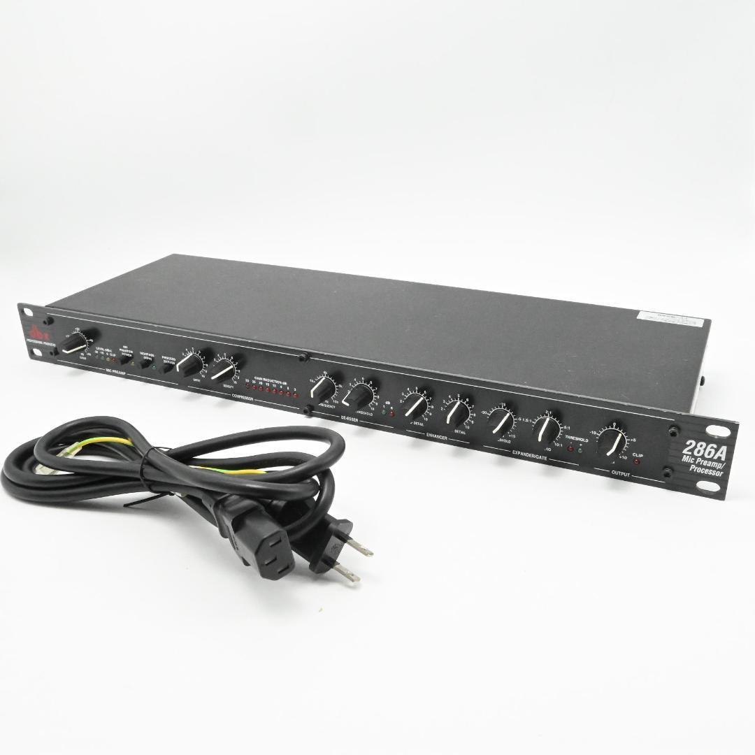 dbx 286A マイクプリアンプ プロセッサー コンプレッサー dbx 286A マイクプリアンプ プロセッサー コンプレッサー