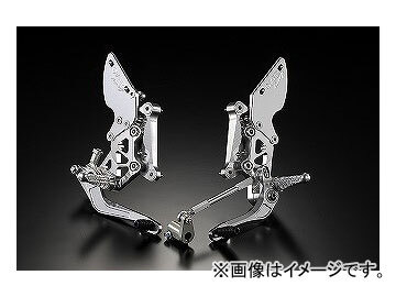2輪 OVER バックステップ GP-PERFORMANCE ディスク 51-01-22 シルバー ホンダ モンキー JAN:4539770087820
