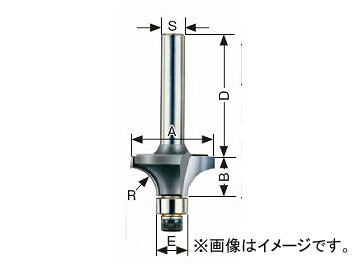 大見工業/OMI コーナービット/飾り面 ボーズ面 ルーター用 B20R JAN:4948572030420