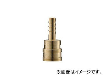 長堀工業/NAGAHORI クイックカップリング TL型 真鍮製 ホース取付用 CTL16SH2(3645657) JAN:4560291323395