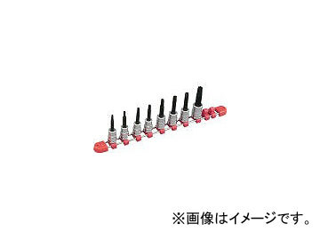 京都機械工具/KTC 9.5sq.ロングT型いじり止めトルクスビット 京都機械工具/KTC 9.5sq.ロングT型いじり止めトルクスビット