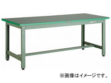 トラスコ中山/TRUSCO ビニールマット張りGWP型作業台 1500×750 GWP1575E2(3012387) JAN:4989999582802