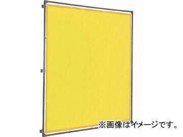 トラスコ中山 溶接遮光フェンス 2020型接続固定足 深緑 YFASK-DG(4876041)