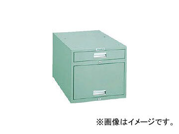 トラスコ中山 作業台用ロッカー グリーン KF-W(4670671) JAN:4989999645491