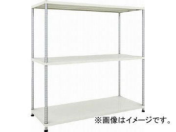 トラスコ中山 フェニックスラック 1500X600 3段 W色 PER-5563-W トラスコ中山 フェニックスラック 1500X600 3段 W色 PER-5563-W