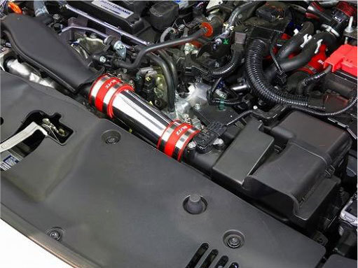 ブリッツ/BLITZ サクションキット ホースカラー:赤 55729 ホンダ シビックハッチバック FK7 L15C 2017年09月~_画像1